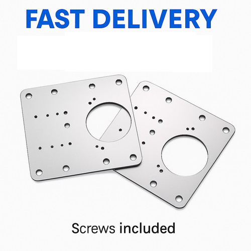 Cabinet hinge repair plate - hinge,