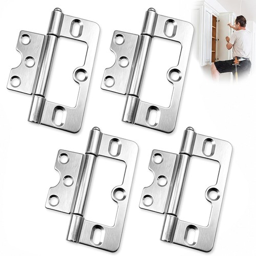 4pcs flush hinges - 4pcs, 2