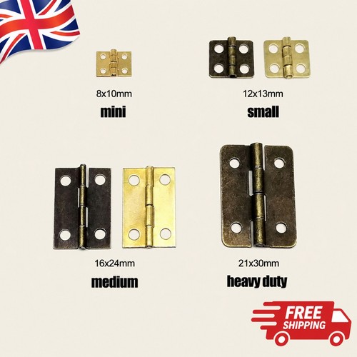 12x mini antique - mini, hinges