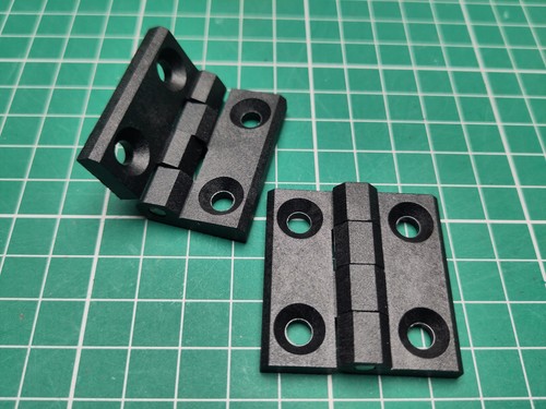 Pair butt hinges polyamide - pair,