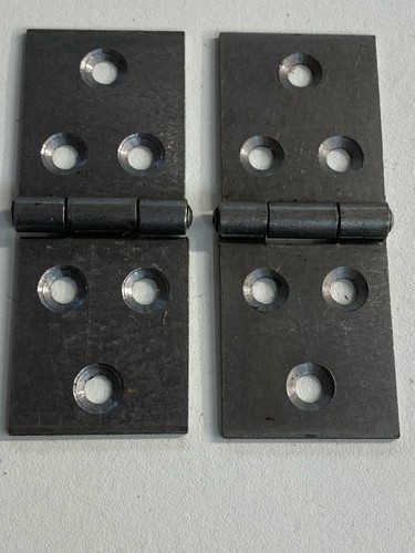 Steel backflap hinges pairs - steel,