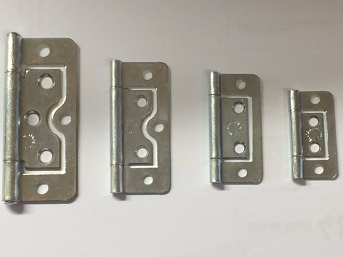 Chrome silver zinc flush - zinc,
