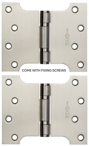 Parliament hinges x - hinges, 4"