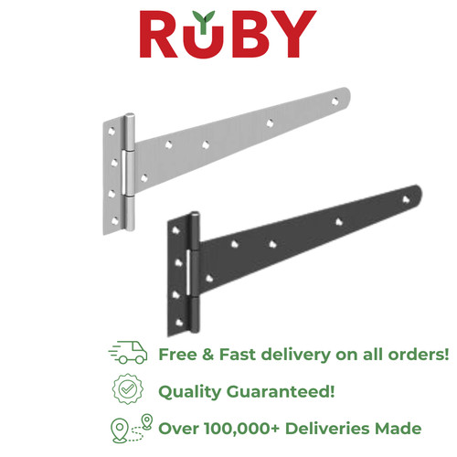 Tee hinges shed door gate - x,