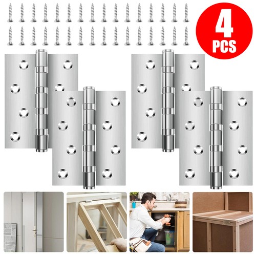 100mm stainless steel butt - 4",