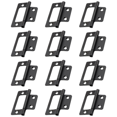 Pcs black door hinges 2 - door, hinges,