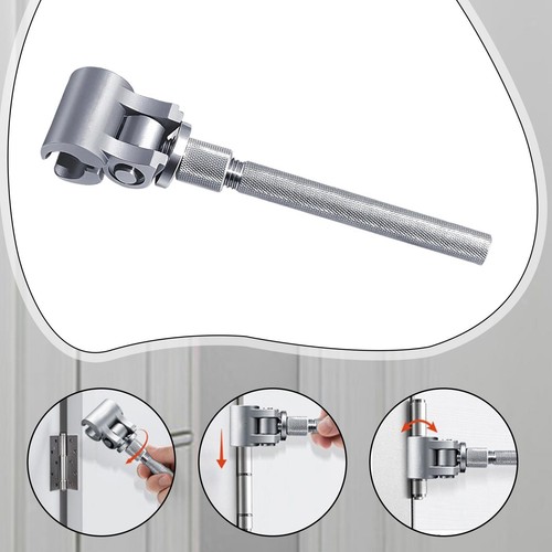 Door hinge adjustment - door,