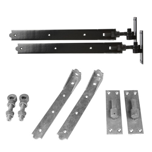 Garden gate hinges - gate,