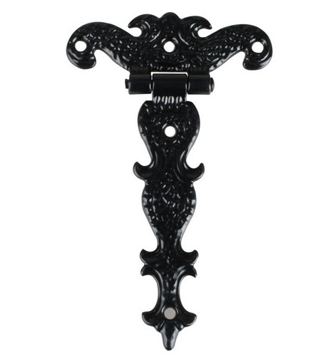 Pair iron black spear - of,