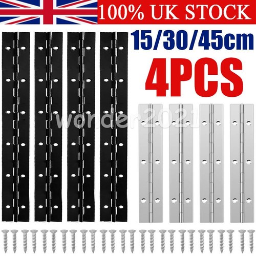 Piano hinge long heavy duty - 4x,