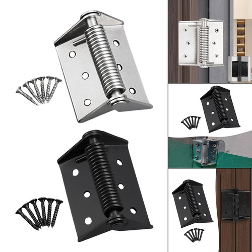 Self closing spring door hinge - closing,
