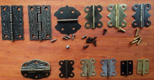 Pair mini metal - mini, hinges